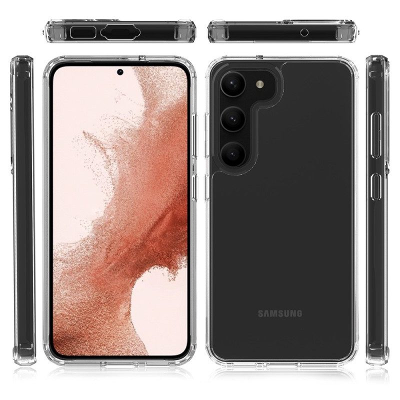 Cover Samsung Galaxy S23 Plus 5G Trasparente Anti-ingiallimento