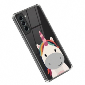 Cover Samsung Galaxy S23 Plus 5G Unicorno Senza Soluzione Di Continuità