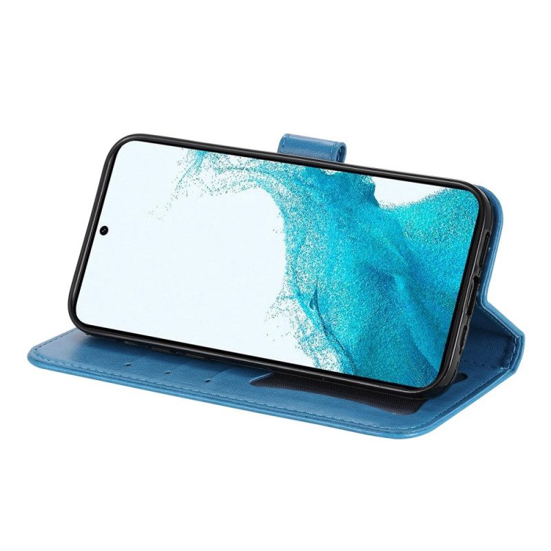 Custodia in pelle Samsung Galaxy S23 Plus 5G Mandala Strappy