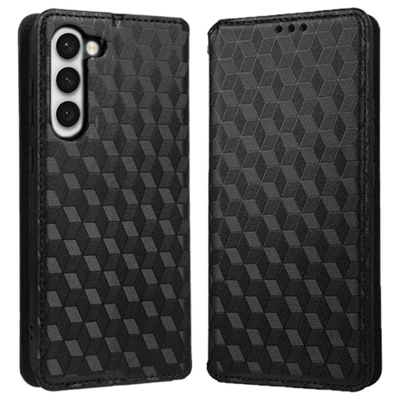 Folio Cover Samsung Galaxy S23 Plus 5G Custodia in pelle Modello 3d