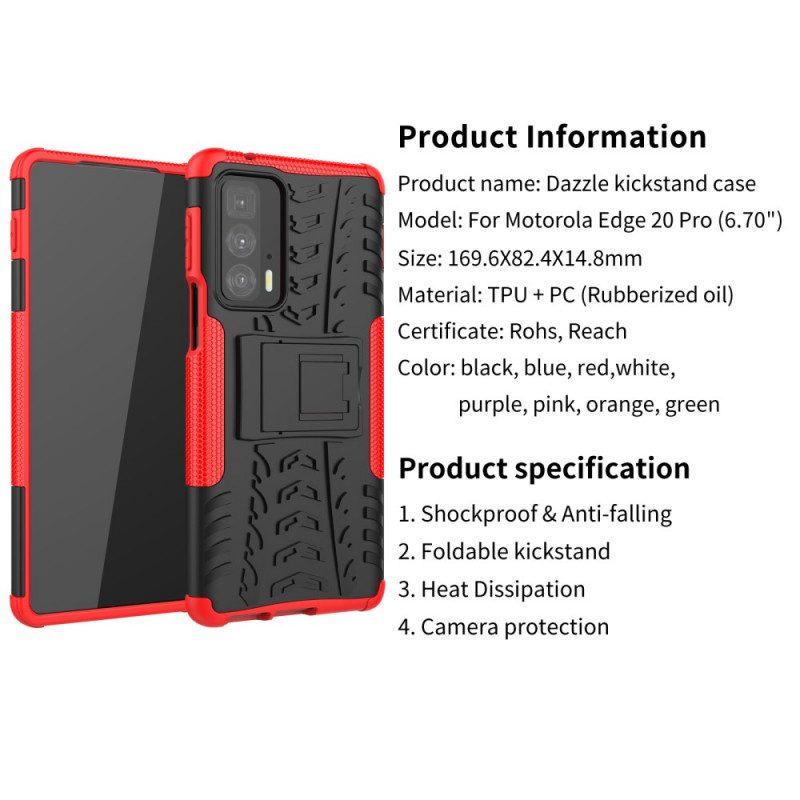 Cover Motorola Edge 20 Pro Premium Ultra Resistente