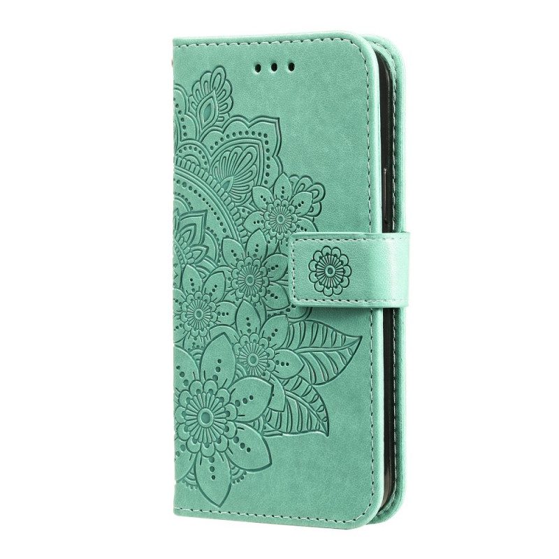 Custodia A Portafoglio Motorola Edge 20 Pro Mandala
