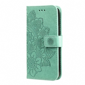 Custodia A Portafoglio Motorola Edge 20 Pro Mandala