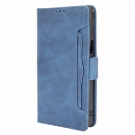 Custodia in pelle Motorola Edge 20 Pro Classe Premier Multi-carta