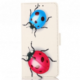 Custodia in pelle Motorola Edge 20 Pro Coccinelle
