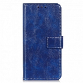 Custodia in pelle Motorola Edge 20 Pro Cuciture Lucide Ea Vista