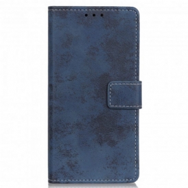 Custodia in pelle Motorola Edge 20 Pro Ecopelle Vintage