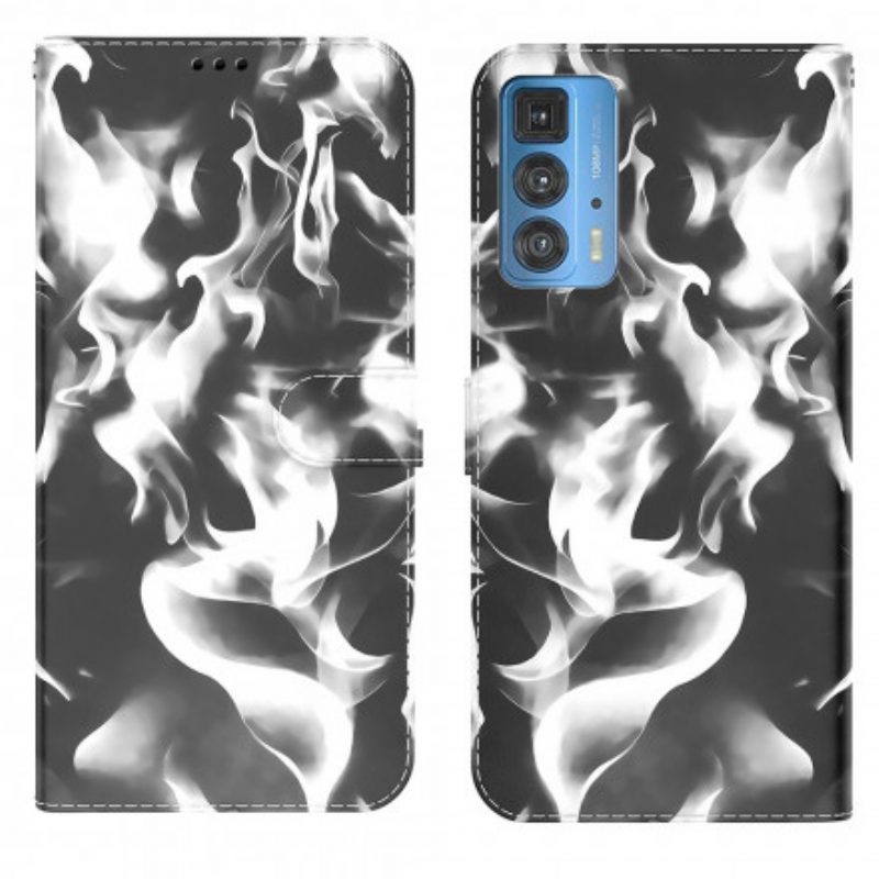 Folio Cover Motorola Edge 20 Pro Modello Astratto