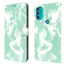 Folio Cover Moto G71 5G Modello Astratto