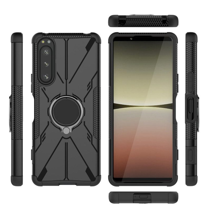 Cover Sony Xperia 5 IV Anello Rotante