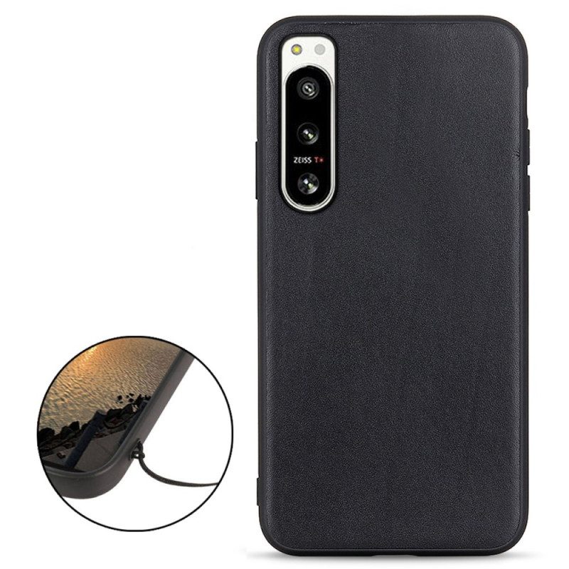 Cover Sony Xperia 5 IV Pelle