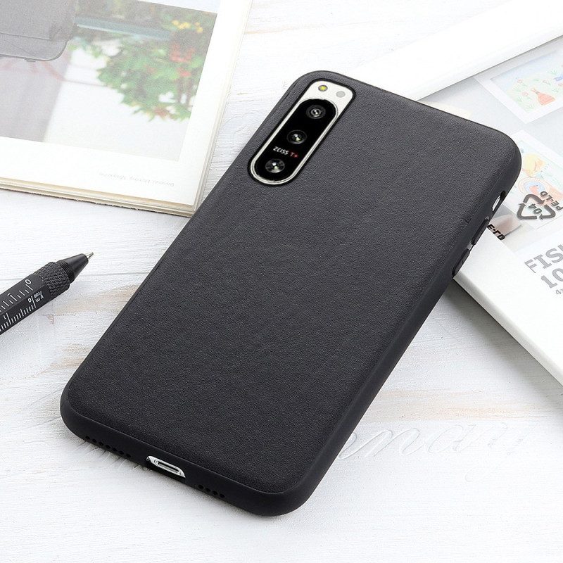 Cover Sony Xperia 5 IV Pelle