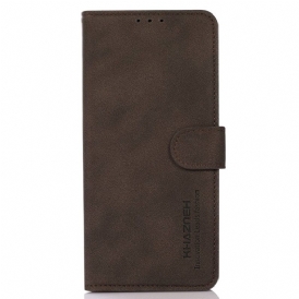 Custodia in pelle Sony Xperia 5 IV Khazneh Moda Effetto Pelle