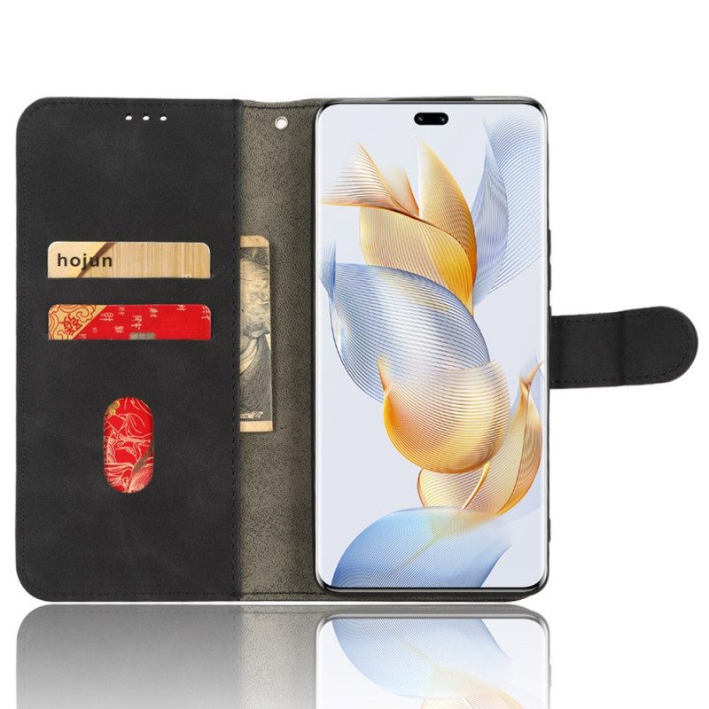 Custodia in pelle Honor 90 Cinturino Skin-touch