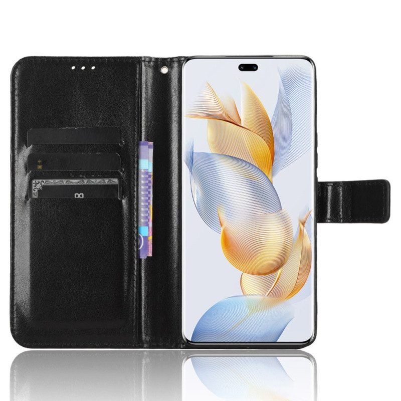 Custodia in pelle Honor 90 Finta Pelle Appariscente
