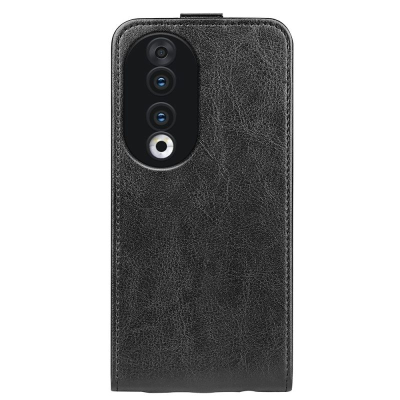 Custodia in pelle Honor 90 Folio Cover Patta Verticale