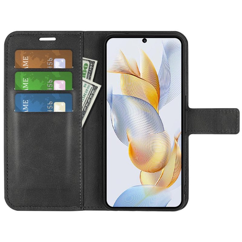 Custodia in pelle Honor 90 Stile Elegante In Pelle