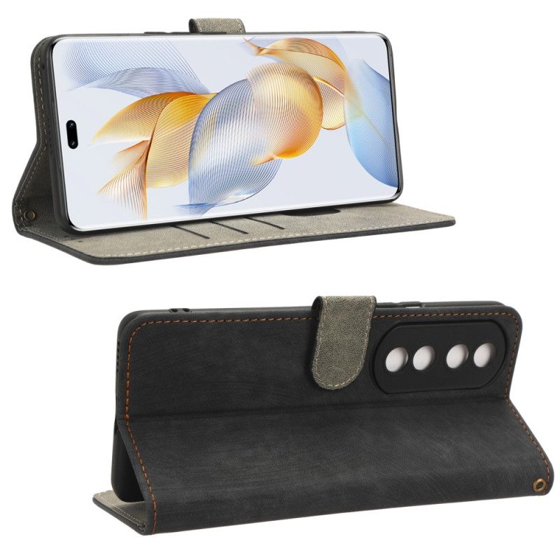 Folio Cover Honor 90 Cordino Rfid