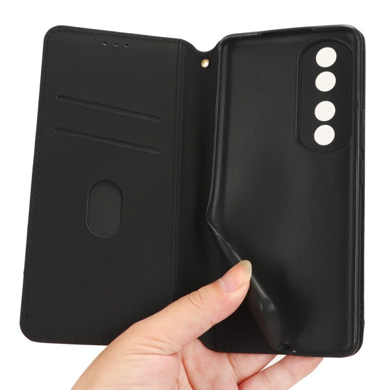 Folio Cover Honor 90 Custodia in pelle Cubi