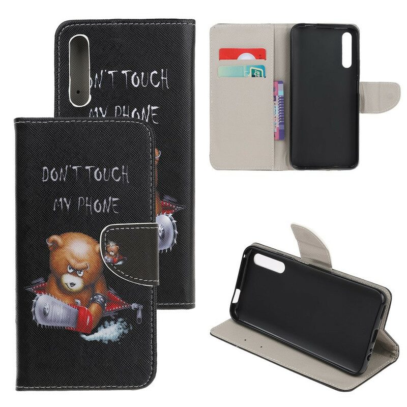 Folio Cover Huawei P Smart S Orso Pericoloso