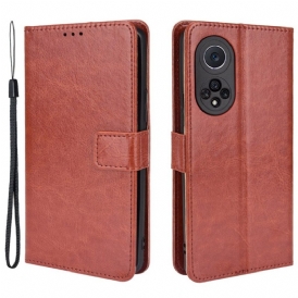 Custodia in pelle Huawei Nova 9 Pro Ecopelle Appariscente