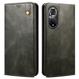 Folio Cover Huawei Nova 9 Pro Custodia in pelle Ecopelle Cerata
