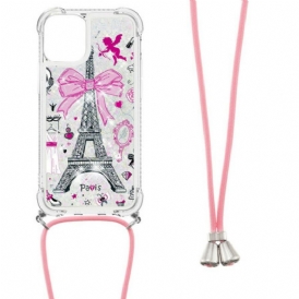 Cover iPhone 13 Mini Al Cordone Della Torre Eiffel