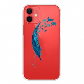 Cover iPhone 13 Mini Bella Piuma Blu