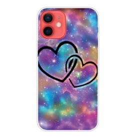 Cover iPhone 13 Mini Cuori Incatenati