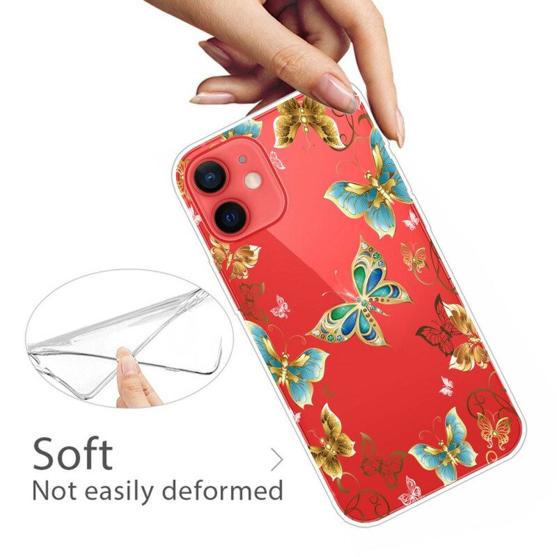 Cover iPhone 13 Mini Farfalle