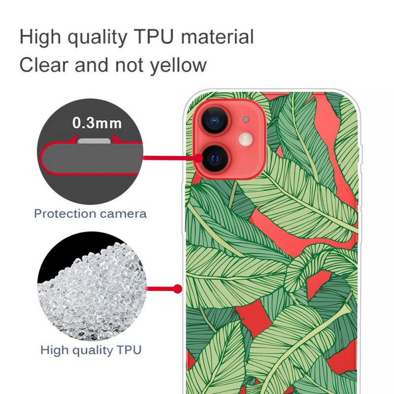 Cover iPhone 13 Mini Fogliame
