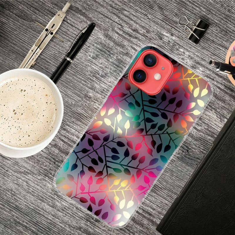 Cover iPhone 13 Mini Foglie