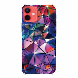 Cover iPhone 13 Mini Geometria Flessibile