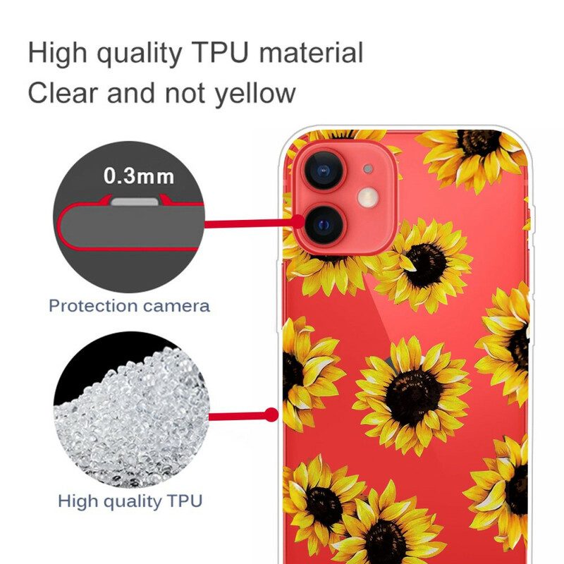Cover iPhone 13 Mini Girasoli