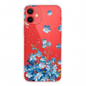 Cover iPhone 13 Mini Mazzo Di Fiori Blu