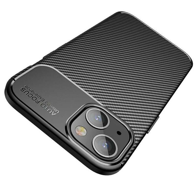 Cover iPhone 13 Mini Struttura Flessibile In Fibra Di Carbonio