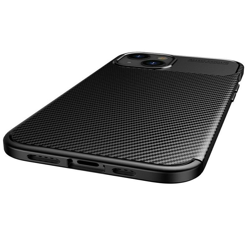 Cover iPhone 13 Mini Struttura Flessibile In Fibra Di Carbonio