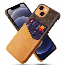 Cover iPhone 13 Mini Titolare Della Carta Ksq