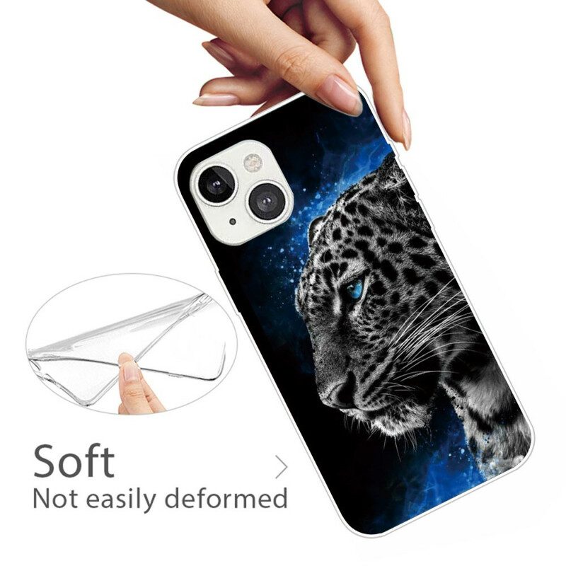 Cover iPhone 13 Mini Volto Felino
