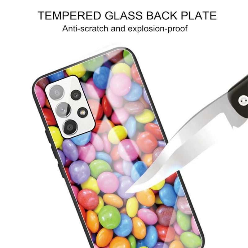 Cover Samsung Galaxy A33 5G Caramelle In Vetro Temperato