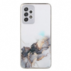 Cover Samsung Galaxy A33 5G Effetto Marmo Siliconato