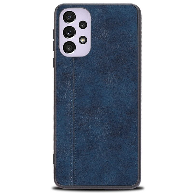 Cover Samsung Galaxy A33 5G Effetto Pelle Couture