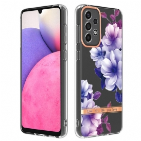 Cover Samsung Galaxy A33 5G Floreale Senza Soluzione Di Continuità
