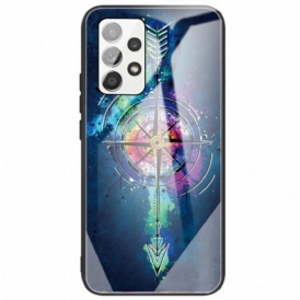 Cover Samsung Galaxy A33 5G Freccia In Vetro Temperato