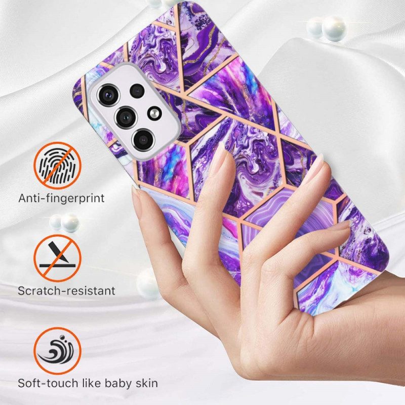 Cover Samsung Galaxy A33 5G Marmo Ultra Design