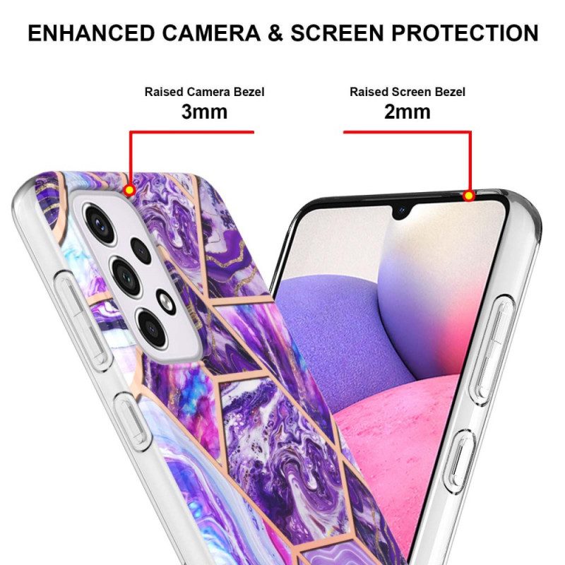 Cover Samsung Galaxy A33 5G Marmo Ultra Design