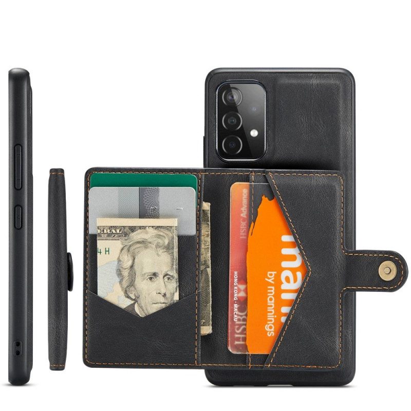 Cover Samsung Galaxy A33 5G Portacarte Staccabile Jeehood