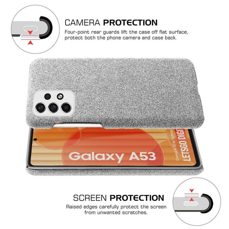 Cover Samsung Galaxy A33 5G Struttura Del Tessuto