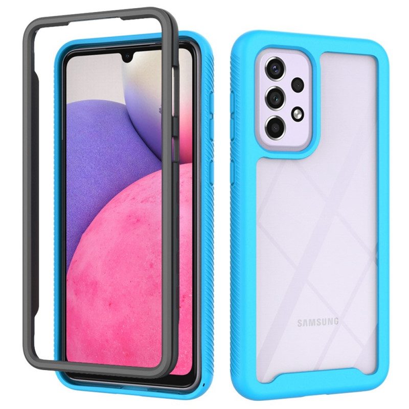 Cover Samsung Galaxy A33 5G Trasparente Con Paraurti