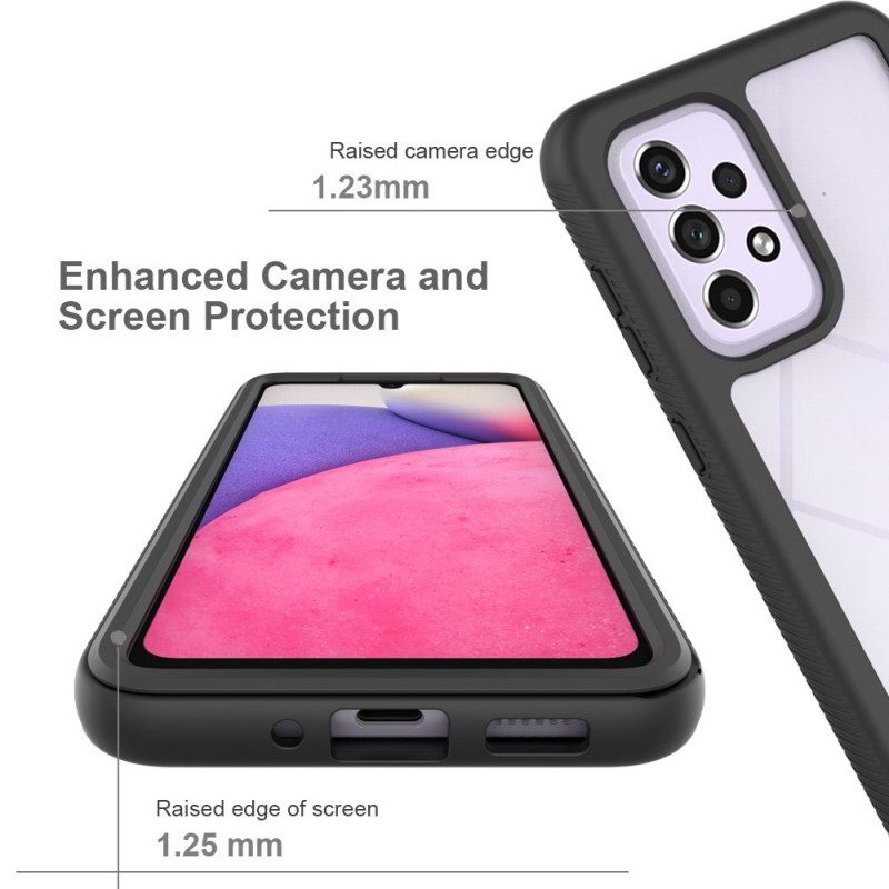 Cover Samsung Galaxy A33 5G Trasparente Con Paraurti